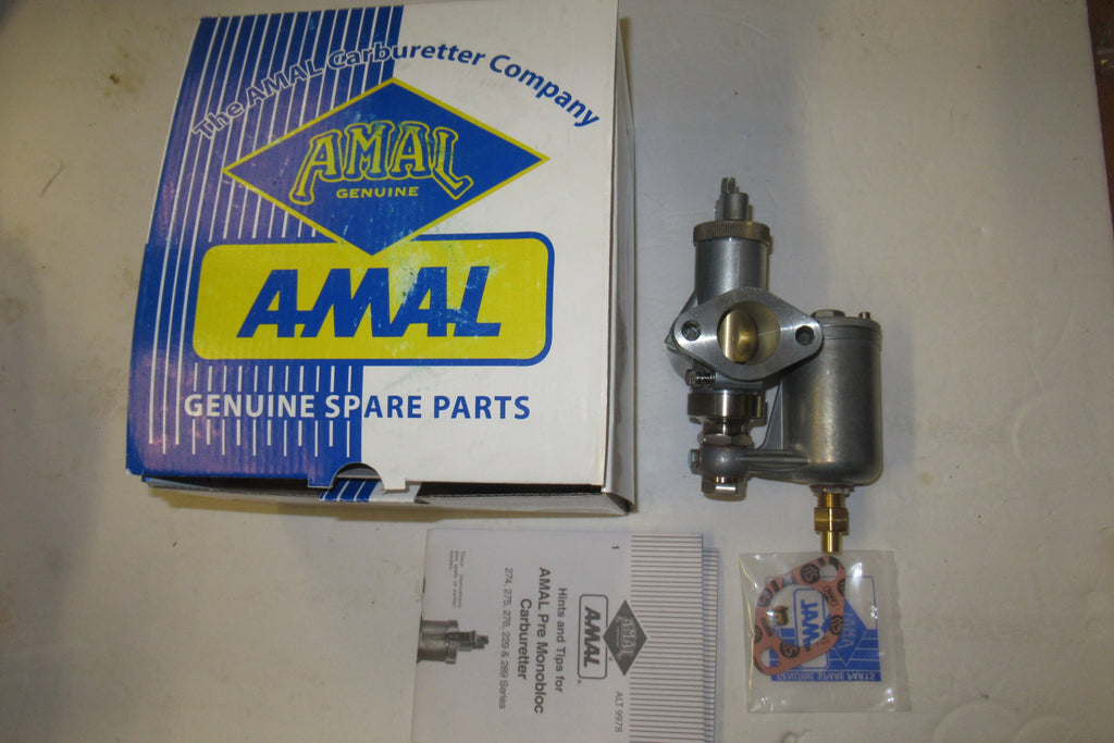 AMAL Carburetor Extension Spacer – 3/4" Thick, 1-1/16" Bore – Triumph BSA Norton