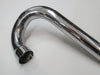 Triumph Exhaust pipe set 650 unit twin high level LH left hand Chrome UK Made