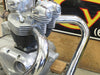Triumph 1 3/4" 3 Bend pipe set Right side drag header pipes drag pipes