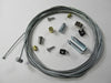 Venhill emergency cable repair kit with misc. fittings for roadside brake throttle clutch repair