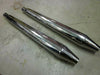 Norton Muffler Set OEM 06-1978TA 06-1978 Commando silencers mufflers 1 1/2" UK