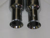 Cocktail shaker mufflers straight megaphone 1 3/4" Triumph 650 UK Made Bell End