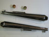 Dunstall reverse cone mufflers 26" long 1 3/4" -13/8" Norton Triumph cafe racer