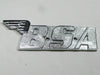 BSA gas tank badge 60-2568 A65 OIF 1971 1972 650 oil in frame