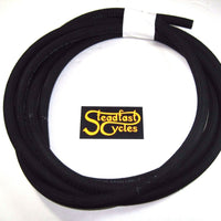 1/4" fuel oil line hose tubing cloth braided herringbone outer sold by the foot