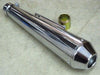 MUFFLER Reverse cone shorty 1 3/4" 1 1/2" motorcycle exhaust Triumph BSA pipes