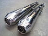 SALE Dunstall Replica Muffler Set 1 1/2" 1 3/8" Triumph Norton BSA Mufflers