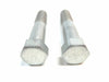 2 Bolts 21-0590 for instrument bracket Triumph 1/4" cad screws UK Made