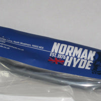 Handlebars 7/8" Norman Hyde M Cafe Racer Bars Triumph Norton BSA no end plugs *