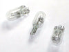 3 each 504 Wedge Bulb set 12V 3W W3W E2 Lucas # LLB504 Triumph Norton BSA bulbs *