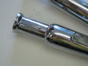 Cocktail shaker mufflers upswept megaphone 1 3/4" Triumph 650 Right & Left side