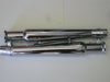 Cocktail shaker mufflers upswept megaphone 1 3/4" Triumph 650 Right & Left side