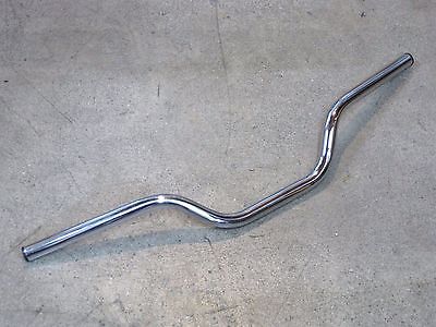 Steadfast Cycles Euro Low 7/8 Handlebars – Chrome, For Triumph BSA Norton & More