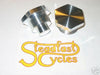 BSA fork top nuts tube bolts alloy caps 71 & up A65 A50 for 34mm all unit twins