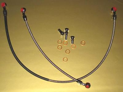 Norton braided oil lines top end rocker feed Commando 1969 to 74 Venhill UK Made