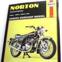 NORTON Haynes workshop manual 750 850 Commando 1968 to 1975 75 MK1 MK2 MK3