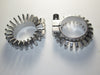 71-0216 Stainless rossets clown collars 1 3/4" Triumph 650 T120 TR6