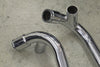 06-3999/4000 Norton Commando Interstate pipes 850 crossover spigot UK Made