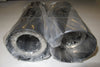Hagon black shrouds Triumph Norton BSA shock covers