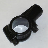 Universal mirror mount black 10mm threaded for 7/8" handlebars