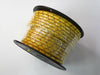 100' roll Yellow cotton braided spark plug wire 7mm copper core Auto Cycle