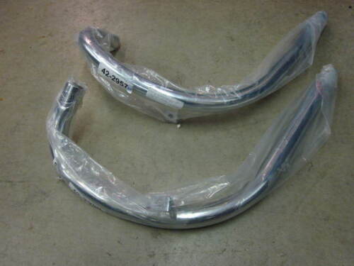 BSA EXHAUST HEADER PIPE FINNED CLAMP SET A7 A10 A50 A65 42-2848 - S&M BSA EXHAUST HEADER PIPE FINNED CLAMP SET A7 A10 A50 A65 42-2848 - S&M