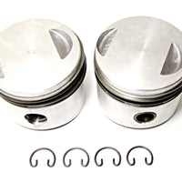 Norton Commando pistons 850 plus 60 .060 over GPM piston set with rings 06-4043