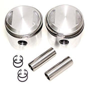 Piston Set BSA A10 650 pre-unit twin pistons plus .040 40 over Gandini Italy