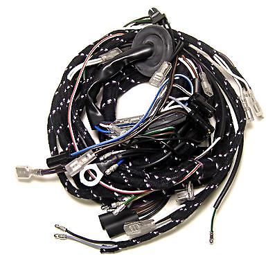 Wire harness cloth covered Triumph 1979 1980 UK Made 99-7056 T140 750 twin