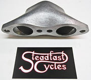Norton Commando 2-1 intake Manifold Amal 32mm 2" hole spacing