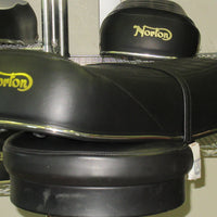 New Seat Norton 850 Interstate 1972 73 74 Chrome Bead Pillion strap 06-5382