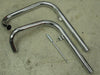 Triumph header pipe set Unit 500 custom side pipes T100