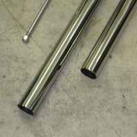 Triumph header pipe set Unit 500 custom side pipes T100