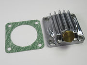 41-0620 BSA Sump filter plate polished finned aluminum B44 B25 A50 A56 A7 A10 70-8064