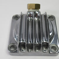 41-0620 BSA Sump filter plate polished finned aluminum B44 B25 A50 A56 A7 A10 70-8064