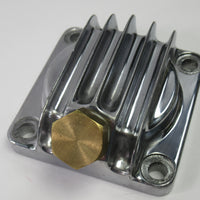 41-0620 BSA Sump filter plate polished finned aluminum B44 B25 A50 A56 A7 A10 70-8064