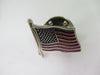 Vintage USA Flag Lapel Hat Pin antique United States of America stars and strips