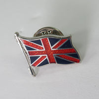 Vintage Union Jack British Flag Lapel Hat Pin classic antique England UK