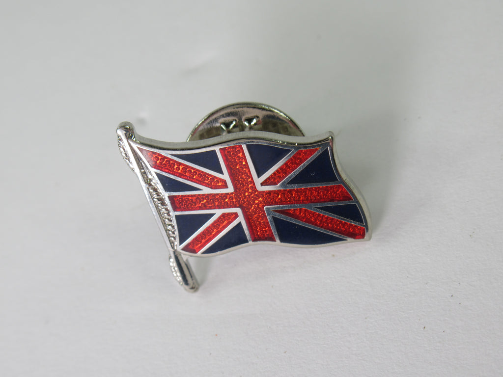 Vintage Union Jack British Flag Lapel Hat Pin classic antique England UK