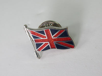 Vintage Union Jack British Flag Lapel Hat Pin classic antique England UK