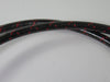 Copper Spark Plug Wires Triumph 6T 1961 1962 pre-unit woven cloth wire set black w red