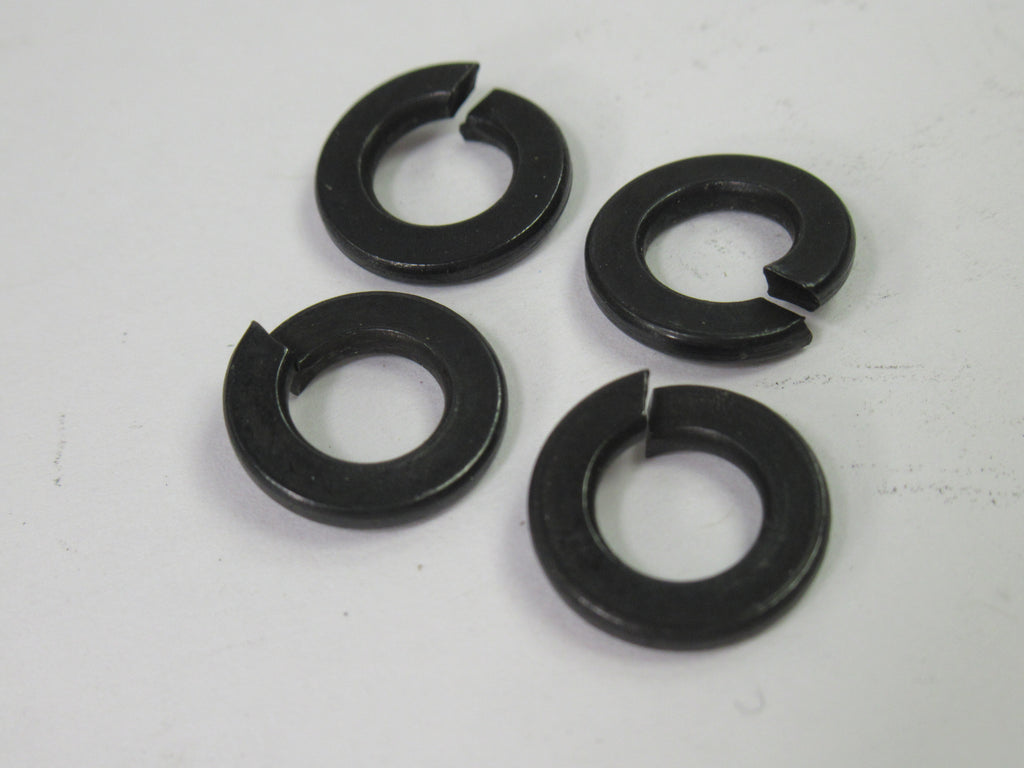 1/4" lock washer locking split BLACK OXIDE .260" ID x 487" OD x .062 thick