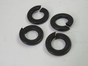 1/4" lock washer locking split BLACK OXIDE .260" ID x 487" OD x .062 thick