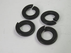 1/4" lock washer locking split BLACK OXIDE .260" ID x 487" OD x .062 thick