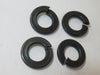 1/4" lock washer locking split BLACK OXIDE .260" ID x 487" OD x .062 thick