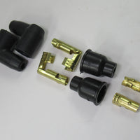 Clear ignition wire set for twin cut at 28" copper core spark plug wires Triumph