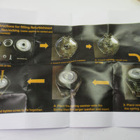 Filler cap service kit Norton Commando gas cap seal repair set new slealing washer
