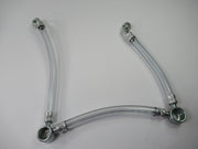 Triumph fuel line assembly 500 twin carb monoblock T100R Daytona up to 1967