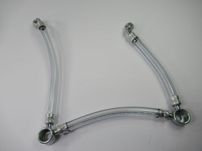 Triumph fuel line assembly 500 twin carb monoblock T100R Daytona up to 1967