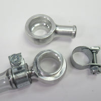 Fuel line set Amal Monoblock Triumph T100 Daytona 1967 w half width bowl crossover pipe